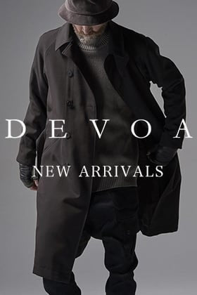 DEVOA(デヴォア) 21-22AW 販売開始！