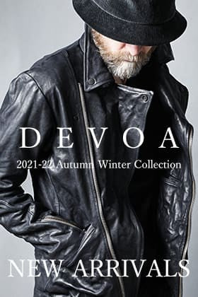 DEVOA GUIDI leather double riders jacket is now in stock!