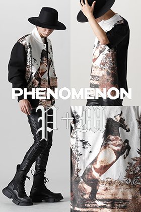 PHENOMENON(フェノメノン) 2021-22秋冬コレクション アーカイブアイテム スタイリング