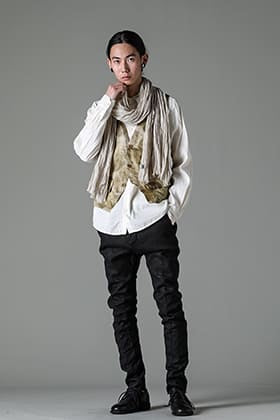 NOUSAN 23SS スリムパンツ ミックス スタイル