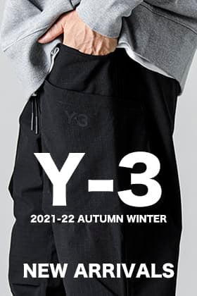 Y-3(ワイスリー) 2021-22秋冬コレクションより新作が入荷しました！