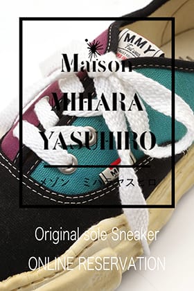 Maison MIHARAYASUHIRO Original sole Sneakers available for pre-order in October!!