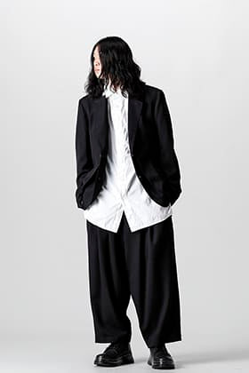 Yohji Yamamoto 21-22AW 前二重フラシ ジャケットスタイル