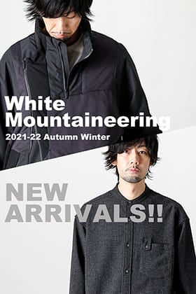 New item from White Mountaineering 2021-22 AW is now in stock!!