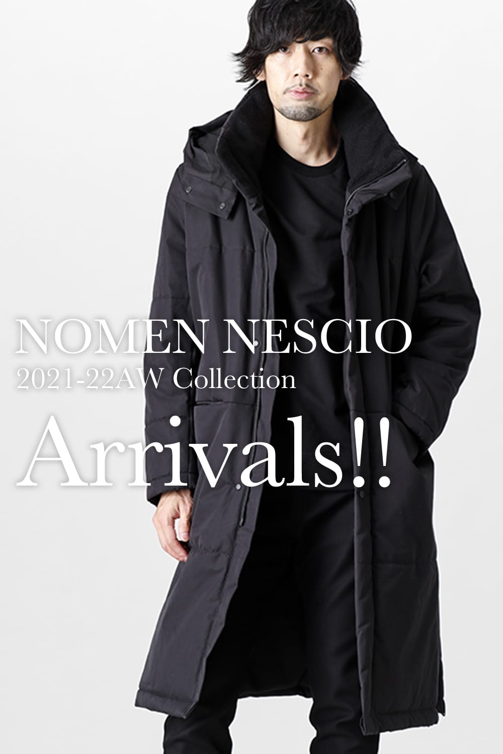 NOMEN NESCIO - ノーメンネスキオより21-22AWコレクションの新作が入荷！