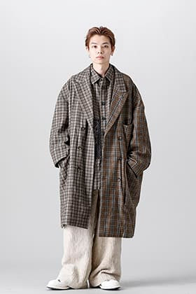 ZIGGY CHEN 21-22AW Plaid Combination Style