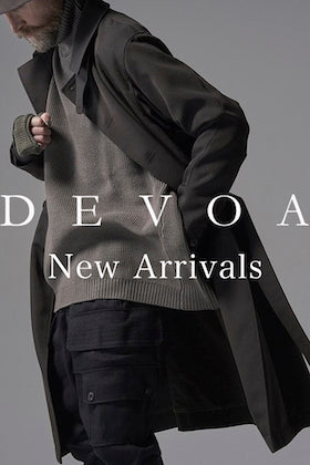 DEVOA(デヴォア) 21-22AWから新作が入荷しました。