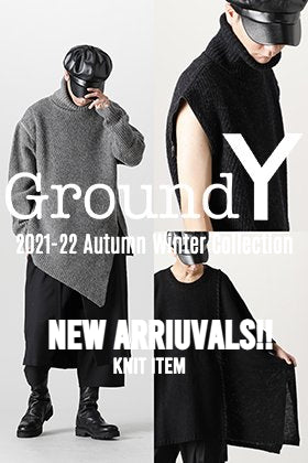 Now in stock is a new knit from the Ground Y 2021-22AW Collection.