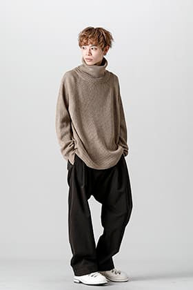 O project x JJVE 21-22AW Turtleneck Knit Style