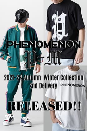 From now on, the new item of PHENOMENON 2021-22 autumn-winter collection will be available for sale!