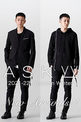 ASKyy(アスキー)より2021-22秋冬コレクションの新作が入荷しました！