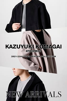 ATTACHMENTより2021-22秋冬コレクションの冬物が入荷！