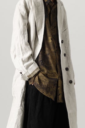 ZIGGY CHEN 21-22AW "Bullet Holder" Double-Breasted Coat Style