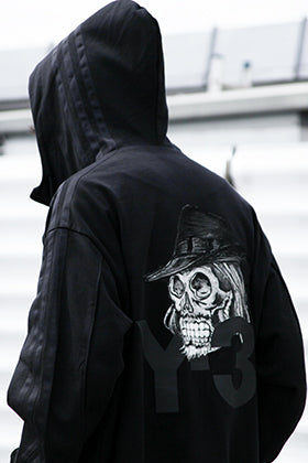 Y-3 "Yohji Skull Hoodie" Styling!!!