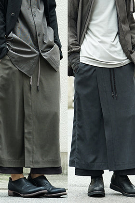 DEVOA Introduction of 19SS HAKAMA pants style