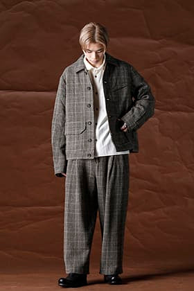 ZIGGY CHEN 21-22AW ワーカージャケットスタイル