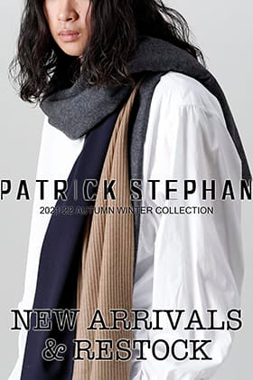 PATRICK STEPHANより新作アイテムが入荷致しました！