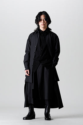 Ground Y x kujaku 2021 -22 AW layered styling.