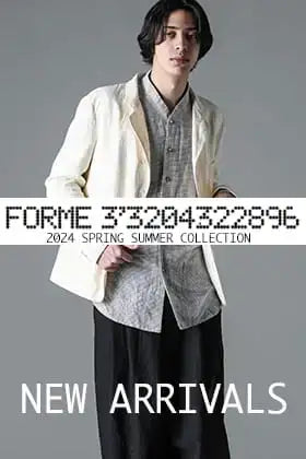 [Arrival information] New items form forme d'expression 24SS collection are in stock now!