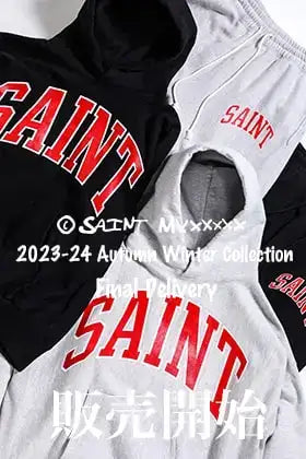 [Arrival Information] SAINT Mxxxxxx 2023-24AW Collection Final Delivery items are now available in-store and via mail order!