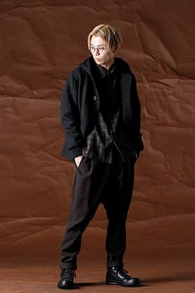 DEVOA 21-22AW Jacket Wool Super 100's Double Weave Style