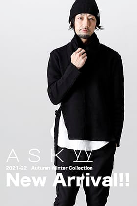 ASKyy(アスキー)より2021-22秋冬コレクションの新作が入荷しました！