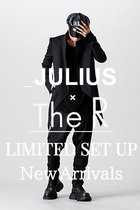 The R 10th Anniversary, JULIUS × The R Bespoke Setup is now in stock!!