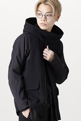 DEVOA 22SS Hooded Jacket "Merino Wool Jersey Bonding"