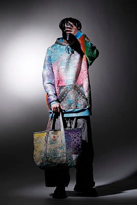 PROLETA RE ART ウロボロス フーディー(アートピース番号 No.75 & 98) マルチカラースタイリング