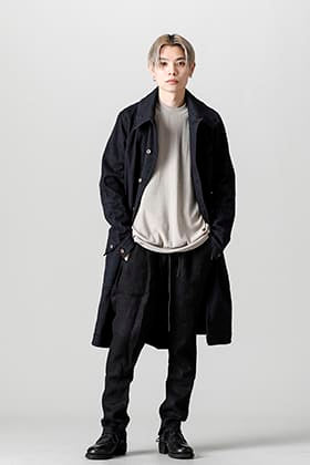 D.HYGEN 22SS Black Worker Coat Style