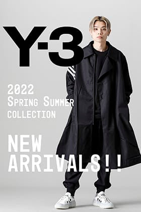 Y-3（ワイスリー）2022春夏コレクションより第3弾が到着しました！