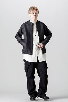 DEVOA 22SS Dyneema leather jacket Styling