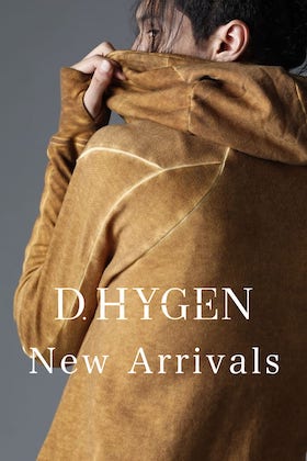D.HYGEN(ディーハイゲン) 22SSコレクションが入荷しました