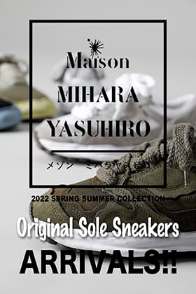 Maison MIHARAYASUHIRO 22SS オリジナルソールスニーカーの新作が入荷しました！