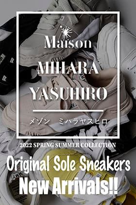 Maison MIHARAYASUHIRO 22SS オリジナルソールスニーカーの新作が入荷しました！