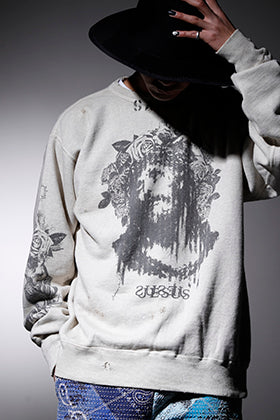 SAINT MICHAEL × PROLETA RE ART KAWAMURA Kosuke Sweat Shirt Mix Styling