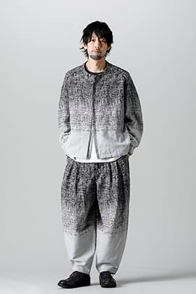 ATTACHMENT LI/Cグラデーションジャガード セットアップスタイル