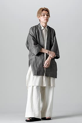 JAN-JAN VAN ESSCHE 22SS White x Gray カラースタイル