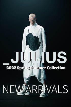 [Arrival Information] The 4th delivery from JULIUS 2022 SS collection has arrived!