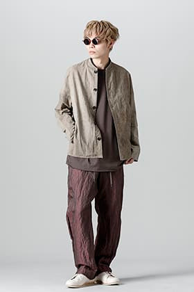 DEVOA 22SS 春先のジャケットスタイル