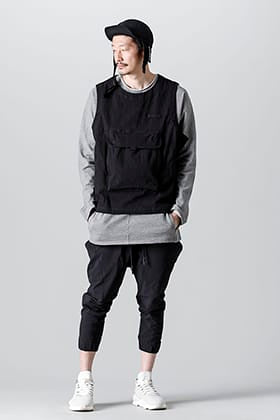 RIPVANWINKLE Flight Vest Layered Style