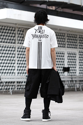 Y-3 "Tech Long Shirt & Tech Shorts" setup styling