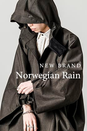 [入荷情報]New Brand Norwegian Rain 1stデリバリーが到着！