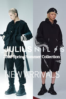 [入荷情報] JULIUS & NILøS 2022SSコレクションより新作が入荷しました！