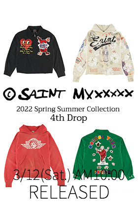 [销售预告]  ©️SAINT M×××××× 2022年春夏系列4th Drop 3/12 (六) 上午十点开始销售!