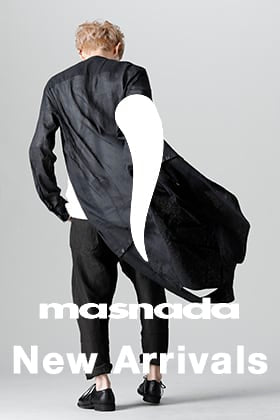 [Arrival information] Now in stock is the 22SS collection from masnada.