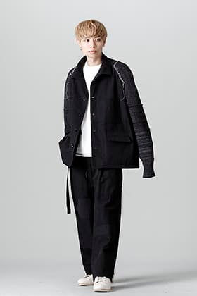 DUELLUM 22SS Knit Sleeves Jacket Style