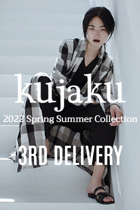 [Arrival Information] The 3rd delivery from the kujaku 2022 SS collection is now in stock!