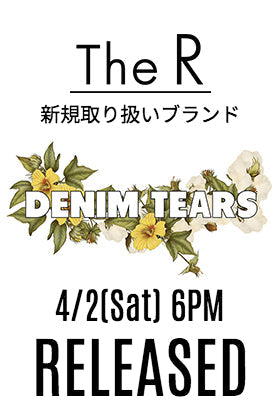 [Release Announcement] Delivery of 2022 SS collection from new brand, DENIM TEARS will start on 2nd of April, (Sat) at 6pm JPT!