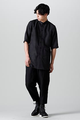 DEVOA 22SS Wild Silk Short Sleeve Shirt Styling